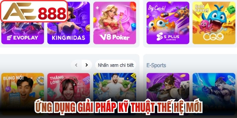 Ứng dụng giải pháp kỹ thuật thế hệ mới 