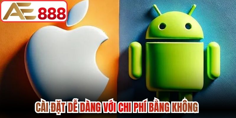 Cài đặt dễ dàng với chi phí bằng không 